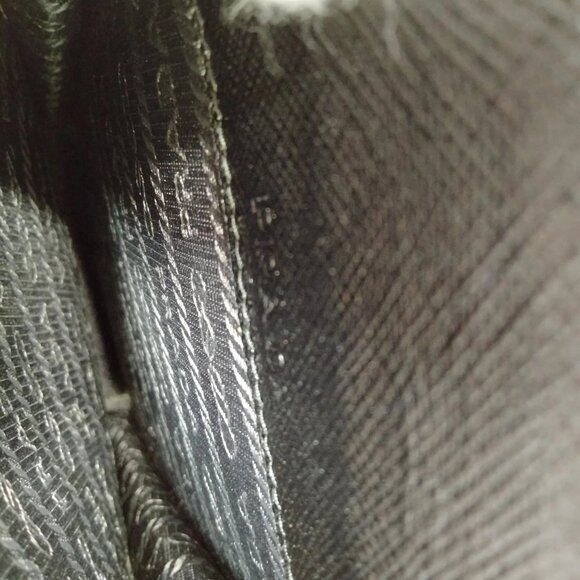 Authentic Prada Frankenstein Sacoche Black Leather Crossbody mon585-111025 - Picture 15 of 16